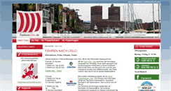 Desktop Screenshot of faehren-oslo.de